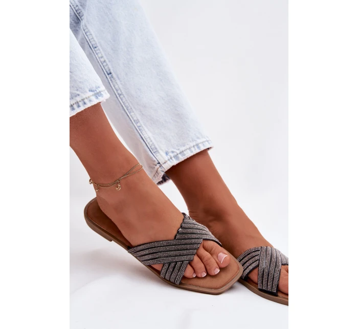 Dámské ploché nazouváky se Černé model 21997985 - Boto