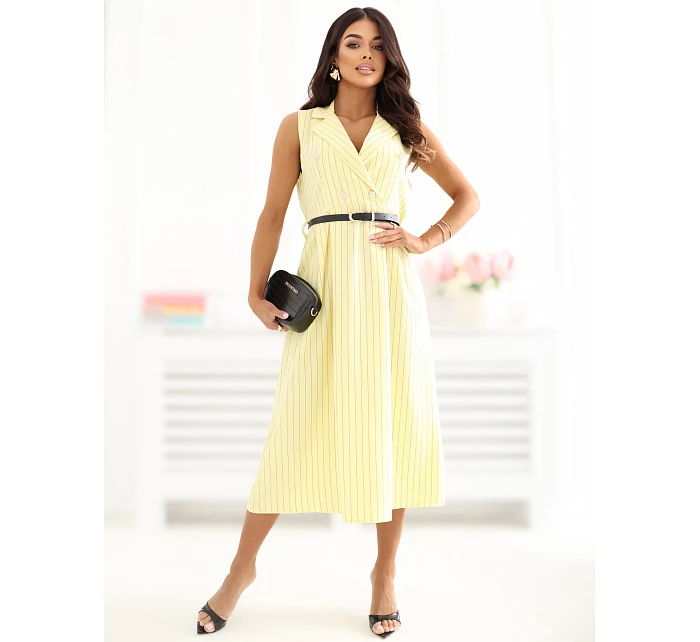 Šaty MI SK A3046.82 světle žluté