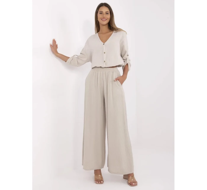 MI kalhoty SP 2563.84 béžová