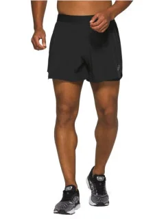Pánské běžecké šortky Road 2-N-1 5IN M 2011A838-001 černá - ASICS