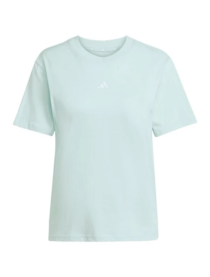 Dámské bavlněné tričko Essentials Small Logo světle modrá model 22261358 - ADIDAS