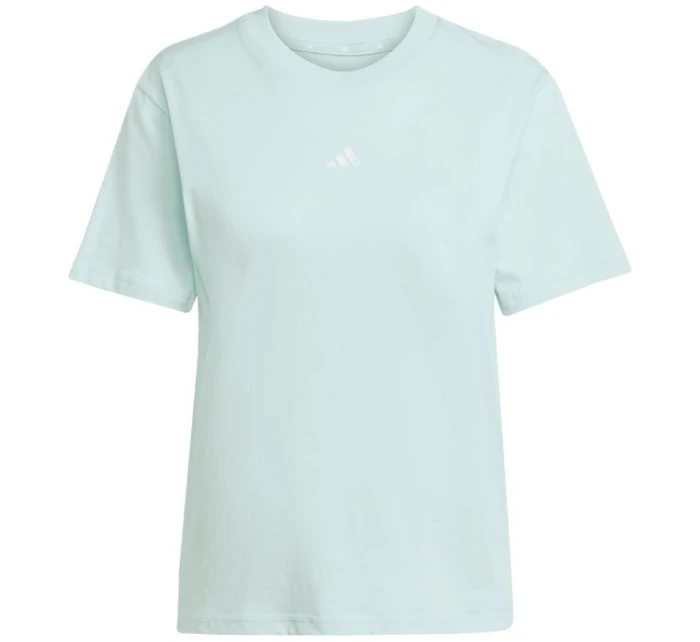 Dámské bavlněné tričko Essentials Small Logo světle modrá model 21342868 - ADIDAS