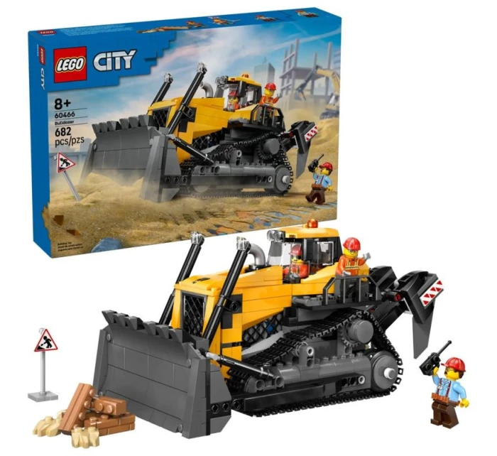 LEGO City 60466 Žlutý buldozer