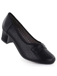 Dámské černé ažurové lodičky Jezzi 233-12