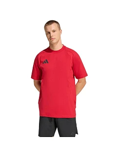 Pánské tričko adidas Tiro 26 Travel Tee červené KD1121 pánské