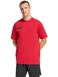 Pánské tričko adidas Tiro 26 Travel Tee červené KD1121 pánské