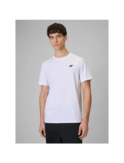 Pánské hladké tričko 4F 4FRMM00TTSHM4192-10S