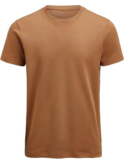 James Harvest Scarsdale T-Shirt Men Pánské těžké tričko 62.4021 hazel