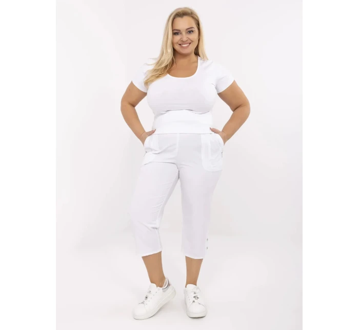 Spodnie AT SP model 21098991 biały - FPrice