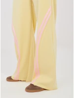 Spodnie dresowe IT DR 22168.66 jasny żółty