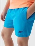 Chlapecké plážové šortky typu boardshorts 4F - modré Chlapecké plážové šortky typu boardshorts 4F - modré