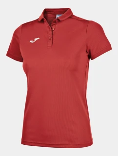 Dámské triko Joma Hobby Women Polo Shirt S/S Red