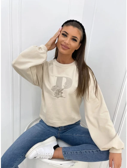 Dámská mikina model 17627011 Mikina Perla La Perla - Flexees Dámská mikina model 17627011 Mikina Perla La Perla - Flexees