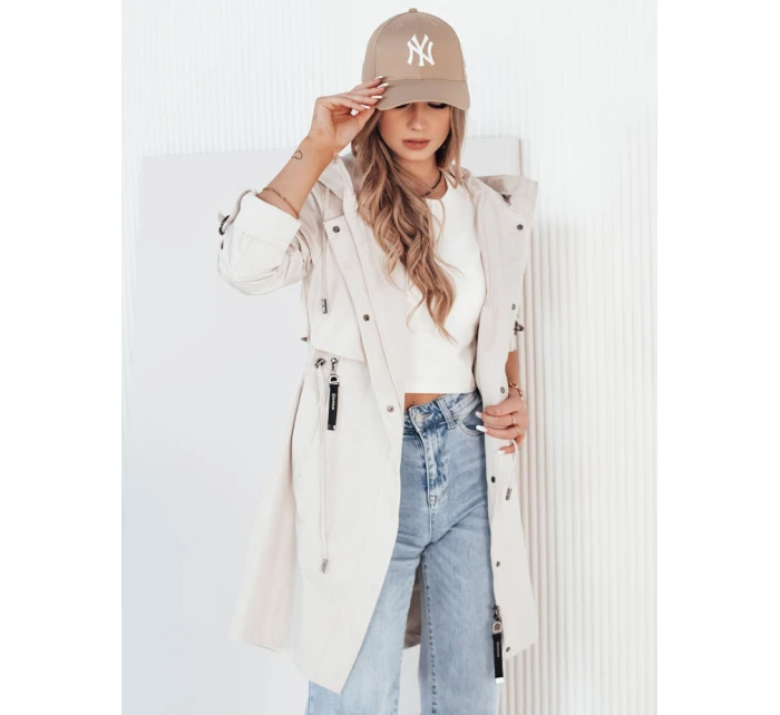 Dámská krémová přechodná bunda Dstreet model 21973552 - FashionStreet Dámská krémová přechodná bunda Dstreet model 21973552 - FashionStreet