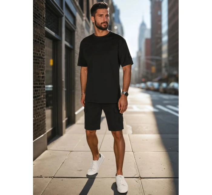 Pánská černá souprava model 21988664 - Dstreet