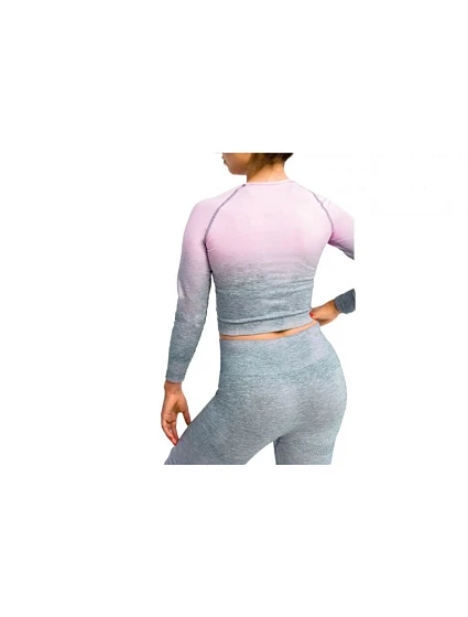 Ombre Longsleeve Pink L model 21325401 - GymHero