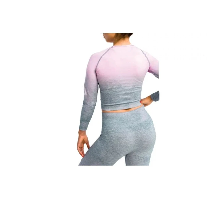 GymHero Ombre Rushguard Longsleeve LONG-MILKSHAKE Pink L GymHero Ombre Rushguard Longsleeve LONG-MILKSHAKE Pink L