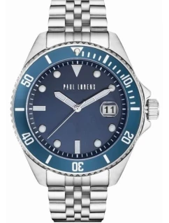 Pánské hodinky PAUL LORENS PL13030B-6C1 + BOX