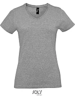 SOL'S Imperial V Women Dámské tričko do V z těžké bavlny model 22520611 grey melange SOL'S Imperial V Women Dámské tričko do V z těžké bavlny model 22520611 grey melange