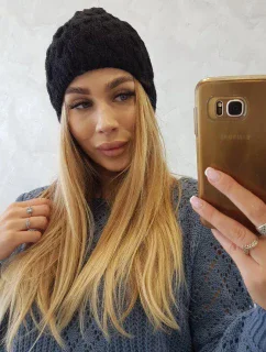 Fleecová čepice Teresa K285 černá