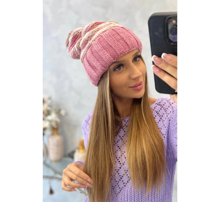 Dámská čepice Feba K330 tmavě růžová Dámská čepice Feba K330 tmavě růžová