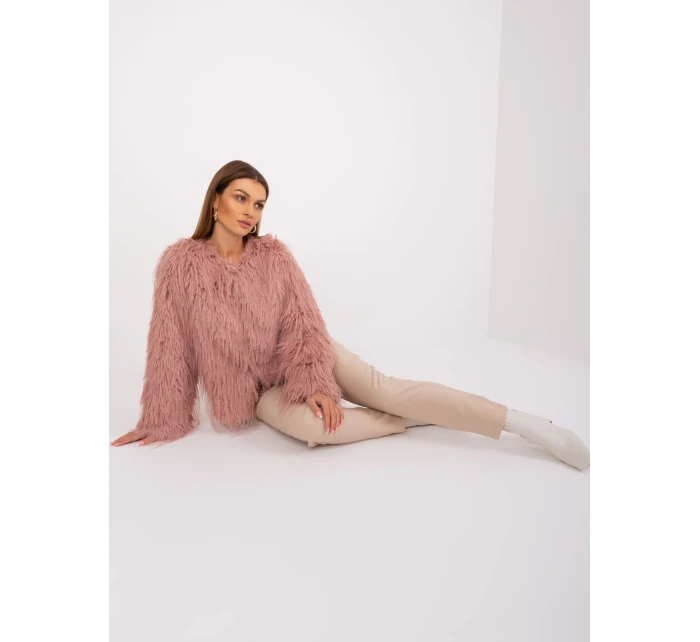 Bunda AT KR 2359.96P tmavě růžová
