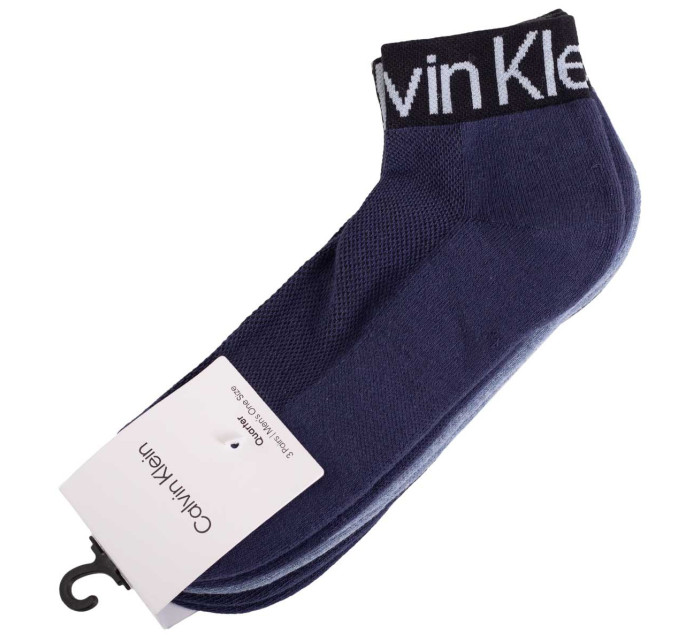 Calvin Klein Jeans 3Pack Socks 701218722004 Navy Blue/Blue Jeans
