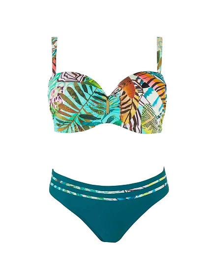 Dámské plavky 1 S 730 zelené  model 21222046 - Self