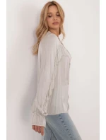 Košile s dlouhým rukávem model 202300 Och Bella Košile s dlouhým rukávem model 202300 Och Bella