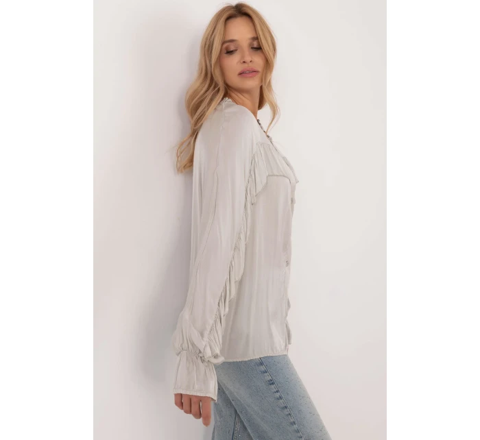 Košile s dlouhým rukávem model 202300 Och Bella Košile s dlouhým rukávem model 202300 Och Bella