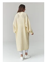 Svetr na zapínání  model 226876 Makadamia