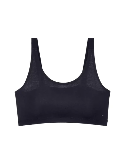 Dámská podprsenka Smart Natural Bralette - BLACK - černá 0004 - TRIUMPH