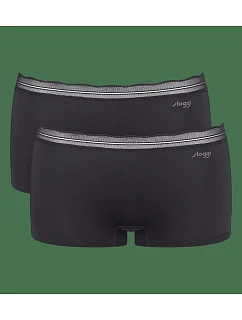 sloggi GO Blush Short 2P - Black - SLOGGI Black - SLOGGI
