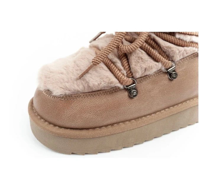 snow boots winter  brown high dámské model 21395346 - D.Franklin