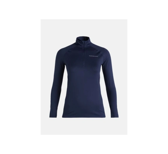 Peak Performance W Spirit Half Zip termo tričko modré