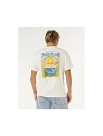 Pánské tričko RIP CURL Bells Pro 26 Event Tee, bílé Pánské tričko RIP CURL Bells Pro 26 Event Tee, bílé