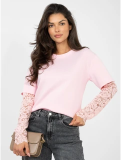 Bluzka IT BZ model 21895934 jasny różowy - FPrice