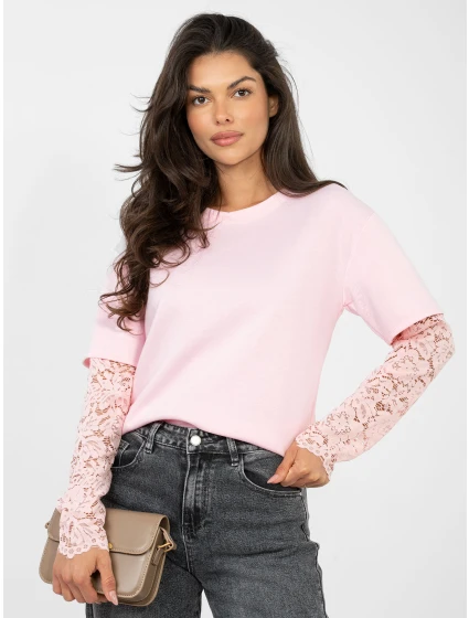 Bluzka IT BZ model 21895934 jasny różowy - FPrice