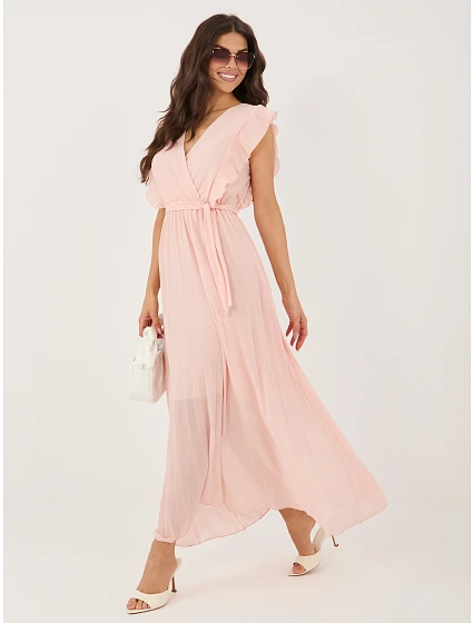 Sukienka IT SK model 22109832 brzoskwiniowy - FPrice