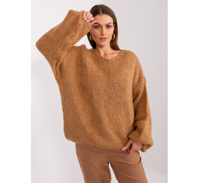 Sweter LC SW 3020.10P camelowy