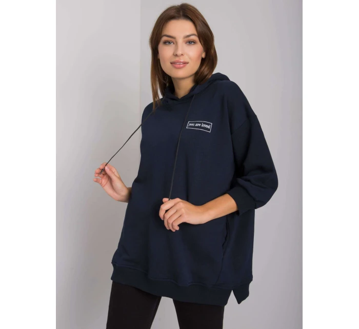 Mikina RV BL 6935.18P tmavě modrá