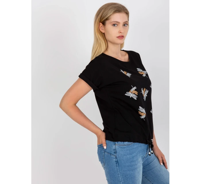 RV tričko TS 7656.84 černá