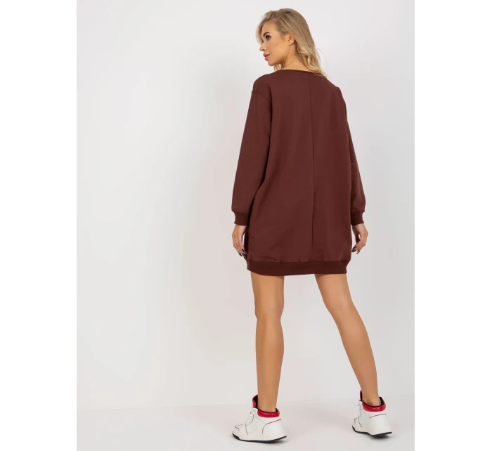 Mikina VI BL model 17926420 tmavě hnědá - FPrice