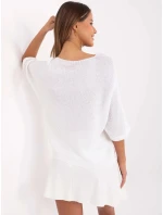 Dámský svetr MI SW 2101.06 bílý - FPrice