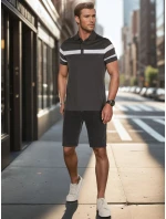 Pánské džínové šortky černé Dstreet model 21988464 - FashionStreet