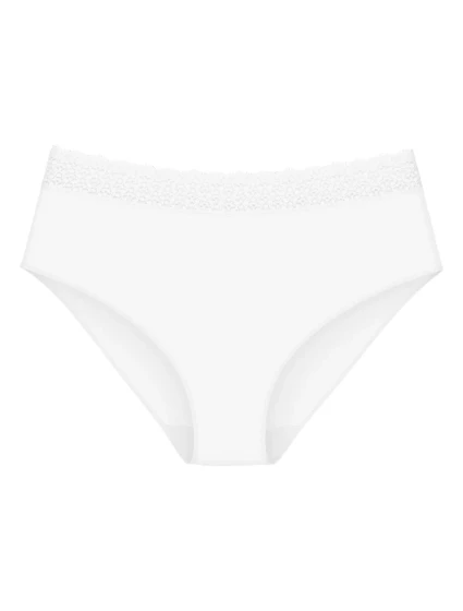 Dámské kalhotky Feel of Modal Midi - WHITE - bílé 0003 - TRIUMPH