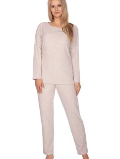 Dámské pyžamo model 20905509 beige - Regina