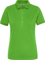 Daiber JN 1805 Dámské pracovní elastické bio polo - Solid 02.1805 lime green