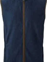 Premier PR 803 Pánská fleecová vesta "Artisan" 39.0803 navy/brown