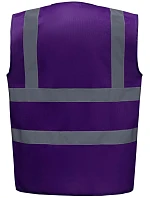 Yoko HVW 100 Hi-Vis bezpečnostní vesta 79.W100 purple Yoko HVW 100 Hi-Vis bezpečnostní vesta 79.W100 purple